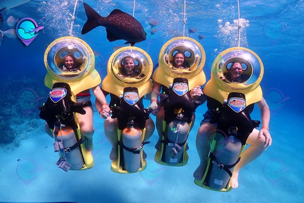 اسکوتر زیر دریایی کیش