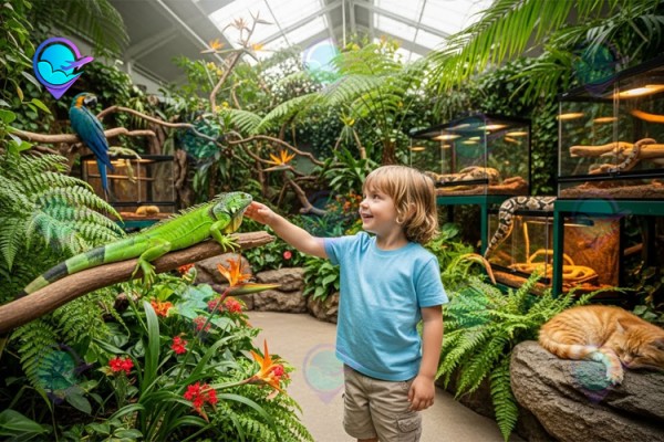 سرزمین لمس حیوانات (تاچ لند) کیش