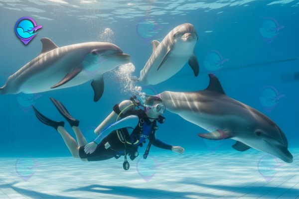 غواصی با دلفین کیش